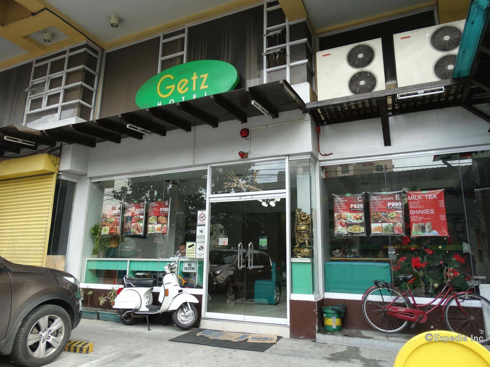 Getz Hotel Manila Exterior foto